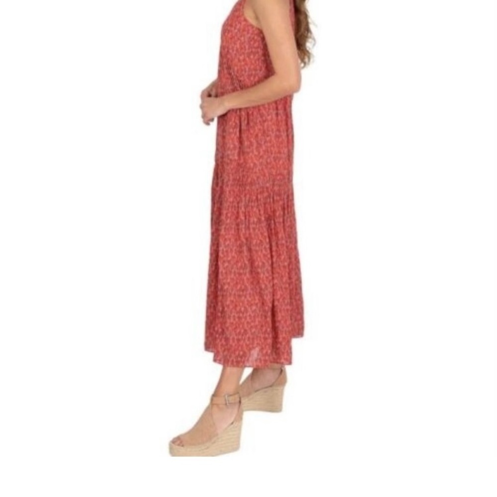 Joie Maxi Dress, Sleeveless Tiered Flowing Summer Dress, Tea Rose, MSRP $248 XXL - Picture 2 of 3